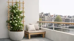 Jasmijn in pot: zo krijg je meer bloemen en geur op balkon of terras