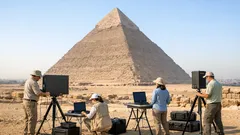 Hoe wetenschappers een ‘Big Void’ ontdekten in de Piramide van Cheops, zonder te boren