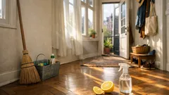 Citroensap op je bezem: de simpele truc voor frisser vegen