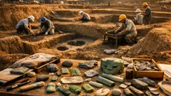 Sanxingdui onthult complete werkplaats: zo werden jade en steen echt gemaakt