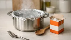 Zilveren bestek schoonmaken met aluminiumfolie en baking soda: zo krijg je snel weer glans