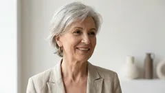 Overgang naar grijs haar: 12 manieren en tips van een stylist