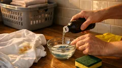 Waterstofperoxide met afwasmiddel: zo verwijder je vlekken en aanslag veilig